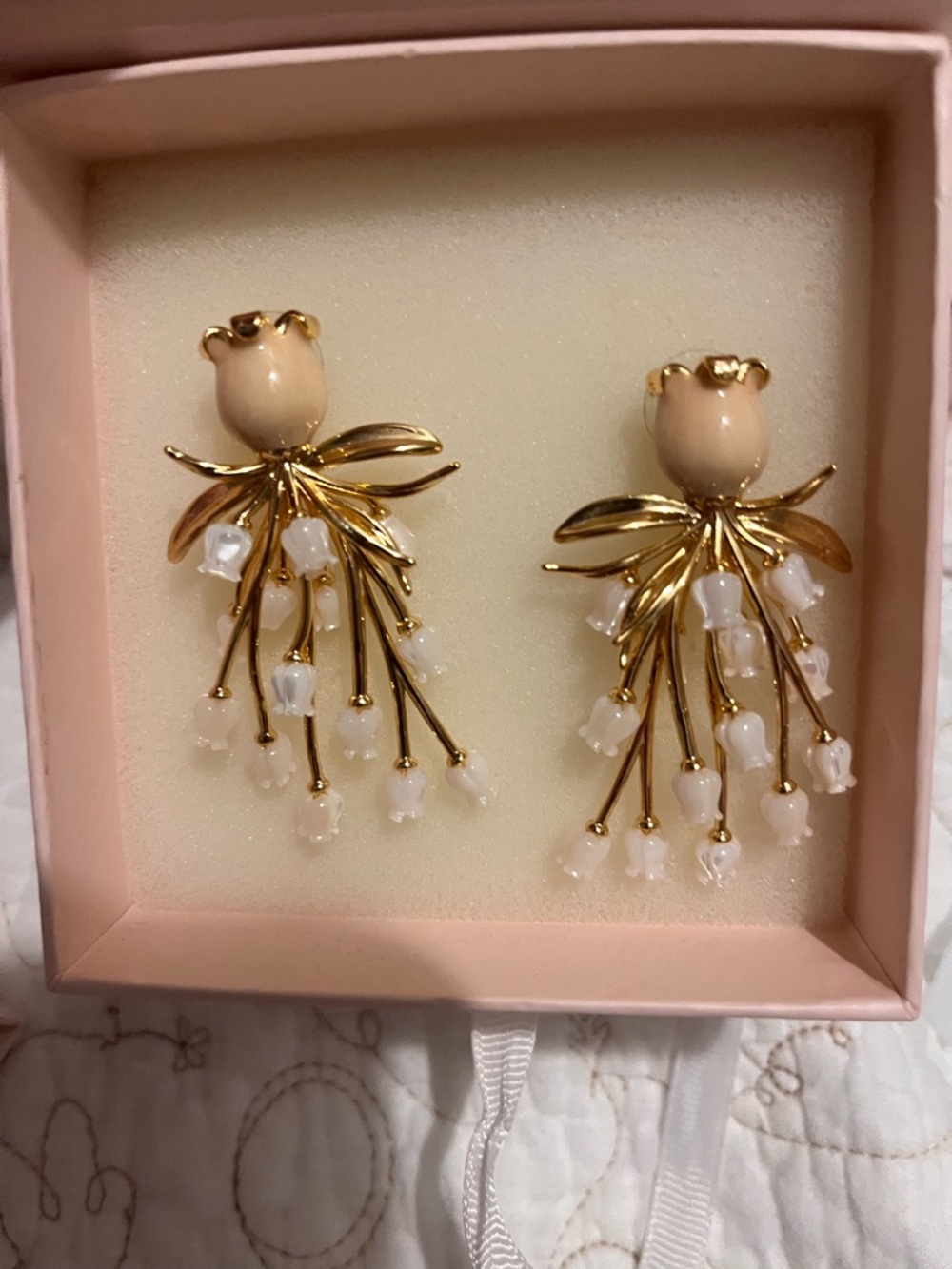 Nicola Bathie Emily in Blush Earring